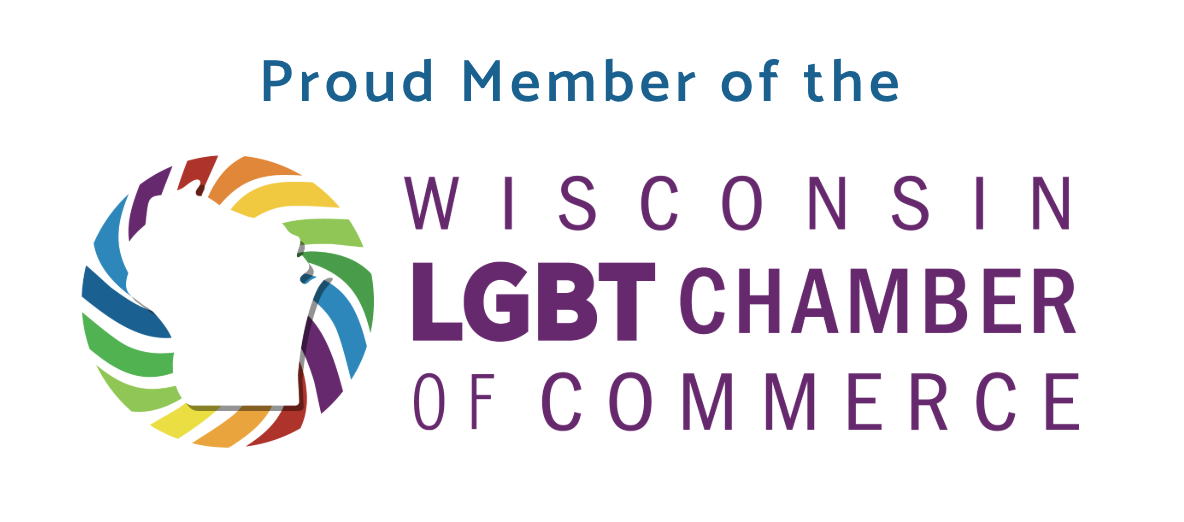 Proud member of the Wisconsin LGBT Chamber of Commerce